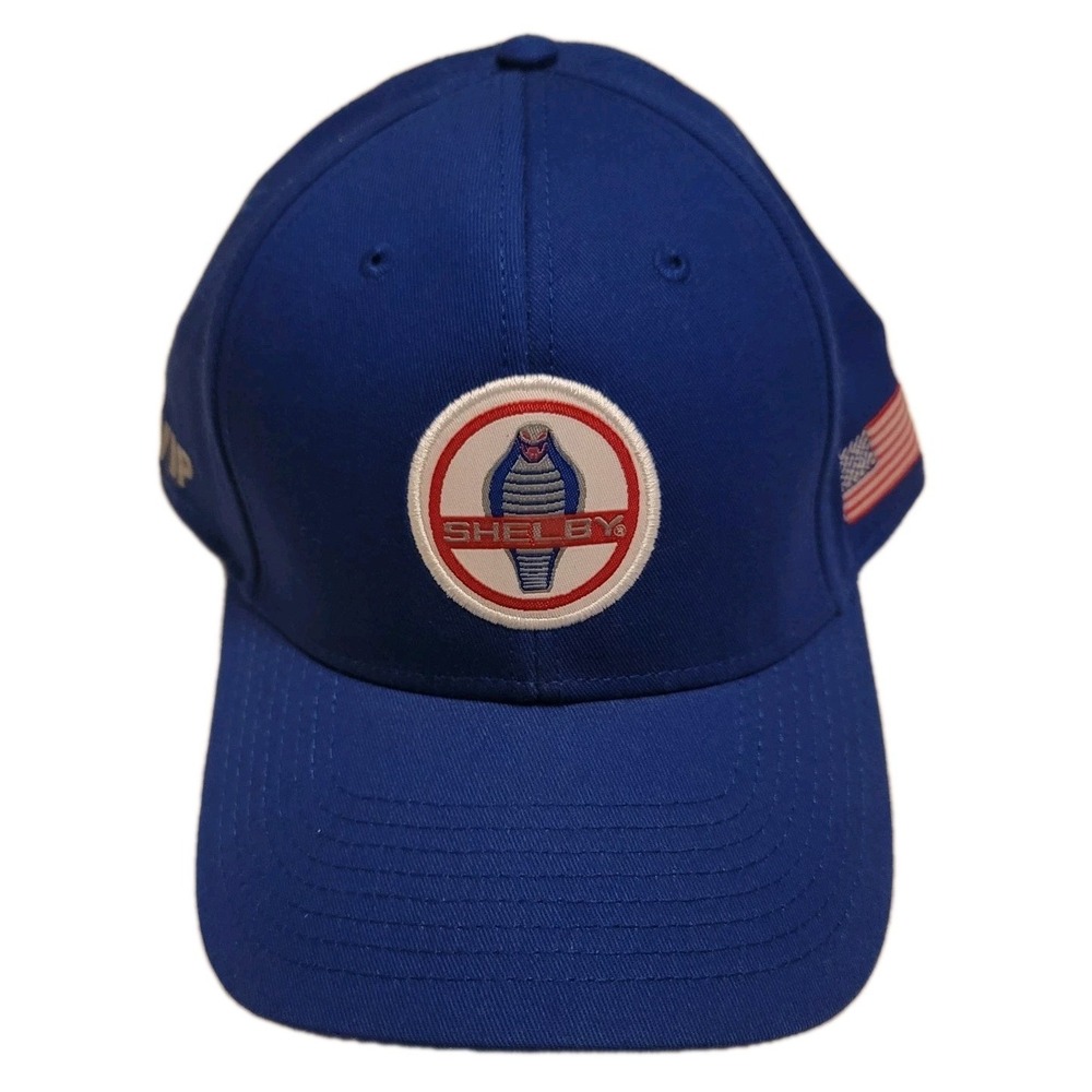Shelby Cobra‎ VIP Adjustable StrapBack Hat Baseball Cap American Flag Never Worn